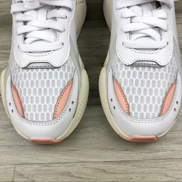 Puma RSX Tech Peach White Running System Sneakers - Picture 5 of 11